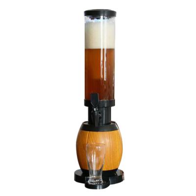 China Eco - Friendly Plastic Beer Tower For KTV Bar And Beverage Juice Dispenser for sale