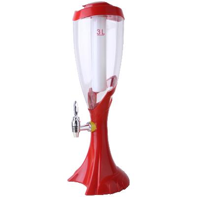 China 2021 New Design 3L Popular Draft Beer Dispenser Eco-friendly Tower for sale