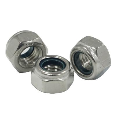 China Nylon nut M8-1.25, DIN985 SS316 heavy industry insert lock nyloc 700 pcs per box (sales unit) for sale