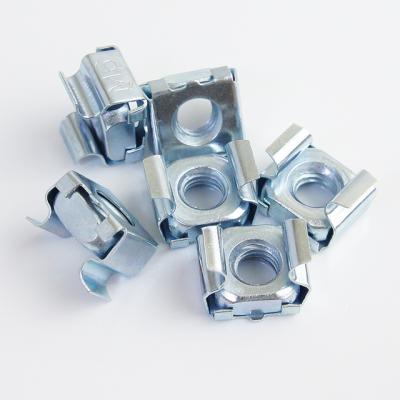 China Heavy Industry Steel Spring Cage Nut M6 For Server Shelf Cabinets Rack Mount, Unit Price 4000pcs for sale