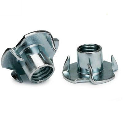 China Heavy Industry ANSI Standard 4 Fork T Nuts, 3/8-16 x 5/8 UNC for sale