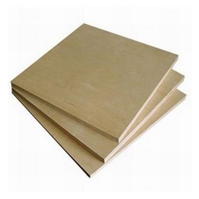 China LEONKING 4x8 18mm Traditional UV Birch Protected Poplar Plywood Birch Finish Plywood Waterproof for sale