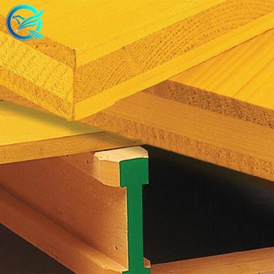 China 3 Ply Contemporary Shuttering Sheets , Yellow Formwork Sheets 2500*500*21mm for sale