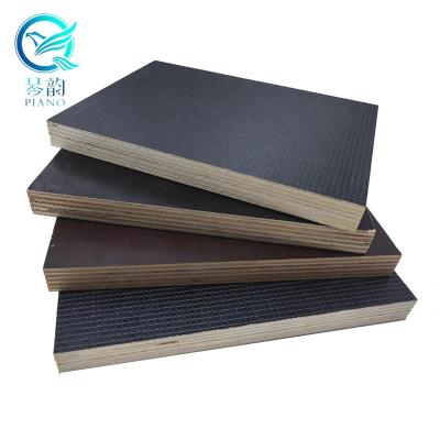 China HIGH QUALITY YARD 1220X2440MM EUCALYPTUS CORE BROWN FILM FACED PLYWOOD FOR CONCRETE FORMWORK for sale