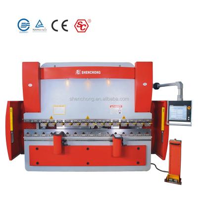 China 3 Axes Syncro CNC Press Brakes, Hydraulic Press Brake, Bending And Bending Machines WE67K for sale