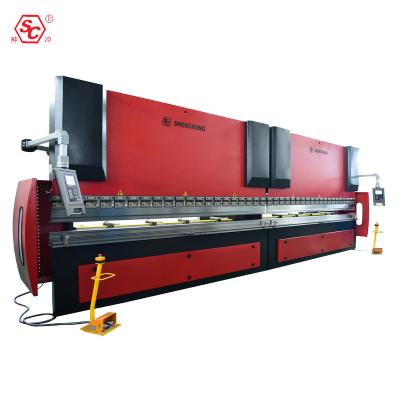 China Restaurant SC 125T/3200 hydraulic plate metal press brake bending machine price for sale for sale