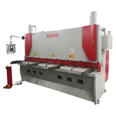 China Sheet Metallurgy QC11K-10X3200 Hydraulic Metal Sheet Hydraulic Metal Plate Guillotine Shear Machine, Plate Shear, Cutting Shear Machine for sale