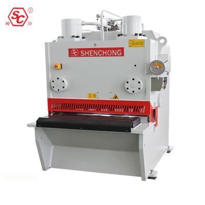 China QC11Y-16x1000 Line Cut Shear Machine Used , Hydraulic Guillotine Length Shear For 16mm Metal Sheet Cutting QC11Y-16X1000 for sale