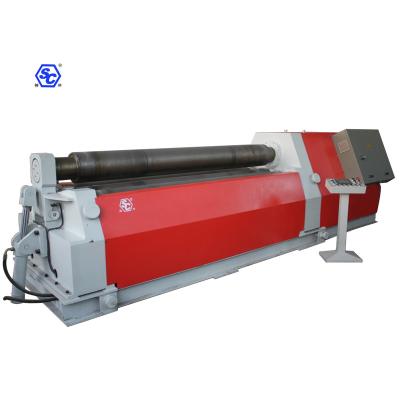 China Stainless Steel Plate W12-8X3200 4 Roll Type Plate Rolling Machine Price for sale