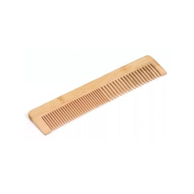 China Home Natural Handmade Bamboo Hotel Wooden Disposable Hair Comb for sale