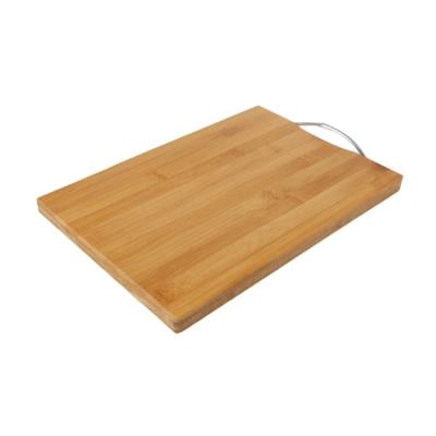 China Sustainable Wholesale Organic Bamboo Accessories Extra Large Bamboo Cutlery Kitchen Cutting Board for sale