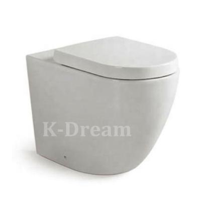 China KD-03FT Double-flush Modern Floor Toilet Bowl, Bathroom Sanitary Ware Toilet, WC Toilet for sale