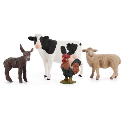 China Large Plastic Animals Playset Colourful/Safe/Environmental Realistic Jumbo Animal Figures for sale