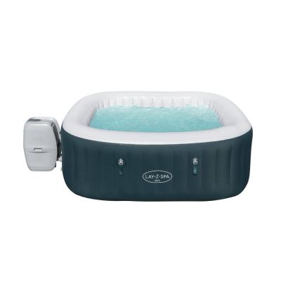 China Modern Bestway-60015 Ibiza Airjet Square 4-6persons Outdoor Portable Hot Tub Spa for sale