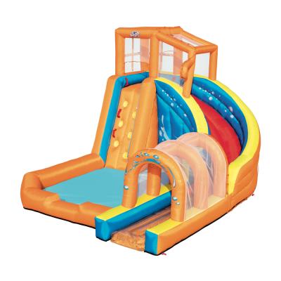 China Bestway-53303 Outdoor Use Uniquely Designed Tunnel Kids Inflatable Water Park for sale