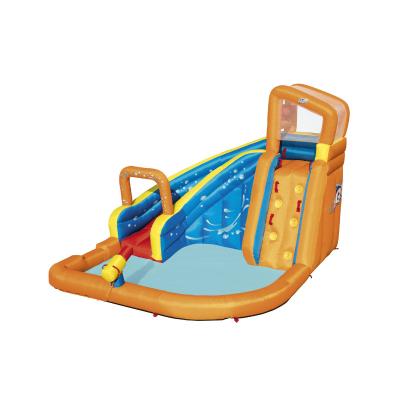 China Water Fun Sets Bestway-53301 Largest Inflatable Water Park Pool With Slides for sale