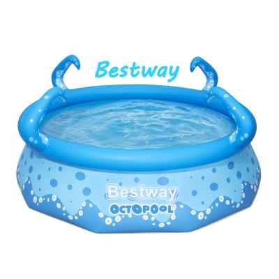 China Water Fun Sets Kids Plastic Water Spray Pool Bestway-57397 is used for kids inflatable pool for sale