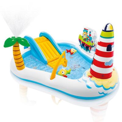 China Intex 57162 Intex 57162 Inflatable Swimming Pool Children's Inflatable Fishing Amusement Play Center Water Play Pool for sale