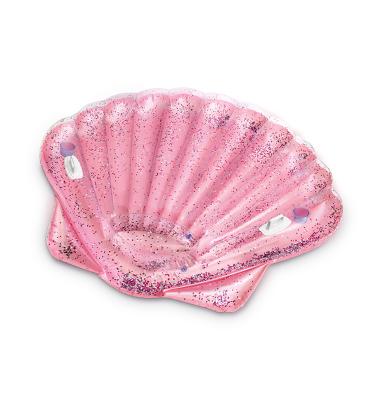 China 2 Intex 57257 Inflatable Pink Seashell Island Pool Float Heavy Duty New Design for sale