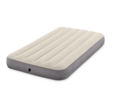 China Intex 64102 Indoor Outdoor Single Inflatable Air Bed Assembled Mattress Foldable for sale