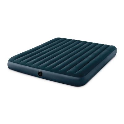 China Intex 64735 King Dyra Beam Series Foldable Green Fluffy Air Mattress for sale