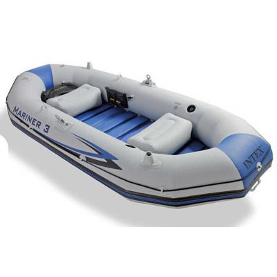 China Intex 68373 Series Professional Sailor 3 Fishing Set Sailing Plastic Rowing Boat for sale