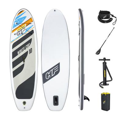 China 2021 Bestway-65342 3.05m Durable Aqua Cruise Tech Inflatable Paddleboard Hydraulic-Strength SUP-Kayak Surf Set for sale