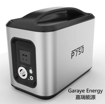 China Die hohe Kapazität 750W tragbares 110V/220V tragbares Electric Power liefern, speichern Energie-tragbare Blockbaugruppe 240v zu verkaufen