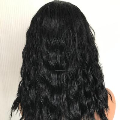 China Body Wave black Straight Wigs with Bangs for Black Women Full Machine Made Hair Heat Resistant Futura Wigs with Natural Hairline for sale