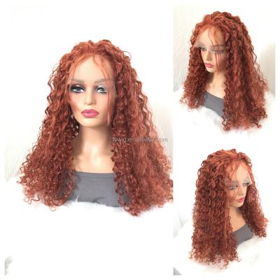 China Body Wave Long Silky Straight Ombre Futura Synthetic Hair13X4 Lace Front Wigs for Women Glueless Half Hand Tied Replacement Lace Wig for sale