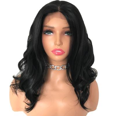 China Water Wave Hot Sale Halloween Party Wig Pink Lace Long Wig Long Wavy Ladies Big Lace Wig for Women for sale