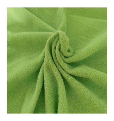 China 2020 New Fashionable Color 100dacron Tear-resistant Fleece Fabric For Covering / Jacket for sale