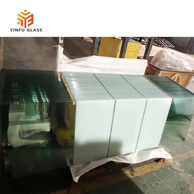 China Customized 3mm- Per Yard 12mm Painted Tinted Clear Kitchen Cladding Tempered Glass for sale