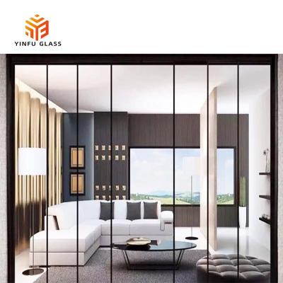 China Wholesale yard 3mm -19mm silkscreen sliding glass bathroom door tempered frosted sandblasted float glass high quality for sale