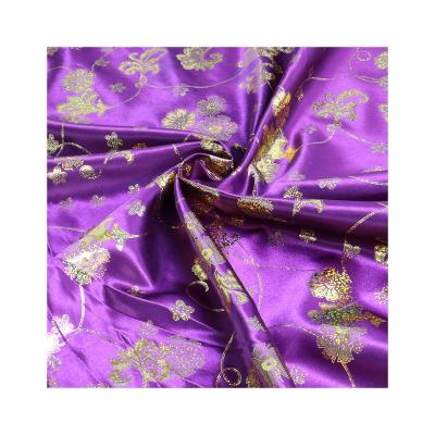 China Best Wicking Recently2022 Effctwonderful Visible 100% Bronzed Satin Polyester Fabric for sale