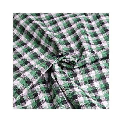 China Popular Sales Classic Plaid Pattern Good Grip Yarn-Resistant Tear-Resistant 100% Polyester Fabric for sale