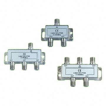 China Hot Sale 5-1000 MHz 6 Way Indoor CATV Splitter Indoor Antenna Splitter RSE-6212 for sale