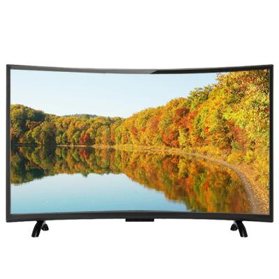 China Hotel TV China 32/43/49/55/65 Inch Smart Led TV Curved UHD Televisions With Wifi for sale