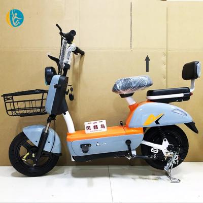 China Steel Factory direct sales cheap 500w electric bicycle motor city bike new model ebike electric bike e-bike for sales for sale