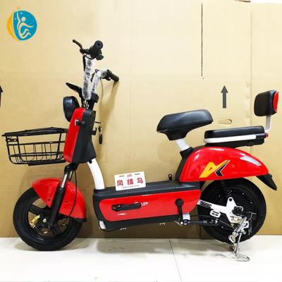 China Steel 48v 350w Fashion design city cheap price electric bike bicycle 30KM/H electric mobility scooter Wholes Electric bicycleale for sale