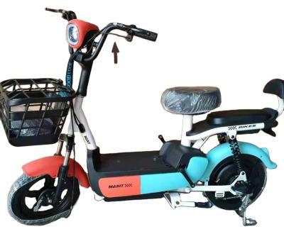 China Steel high quality electric bikes 350w 48V 20AH moped bicycle adult speed 25-50km/h electric motorcycle bicicleta eletrica for sale