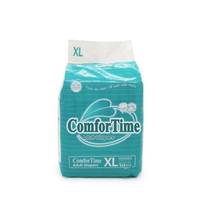 China High Quality Super Soft Large Absorbent Ultra Thick Senior Care Disposable Adult Diapers for sale