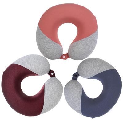 China Latest Anti-Static Memory Foam U Shape Neck Pillow Travel Neck Pillow For Car Office Comfortable Memory Foam Pillow for sale