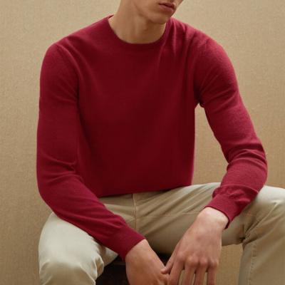 China 2022 Winter Anti-wrinkle RTS Oversized Crewneck Sweater Knit Cashmere Sweater Mens Sweaters For Men for sale