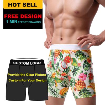 China Logo Panties Men Woman Ladies custom made breathable shorts girl boy plus size mens briefs and boxers set cotton lingerie boxer underwear for sale