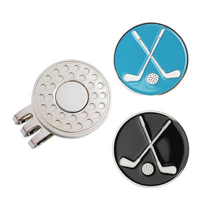 China For Golf Sports Golf Gift Custom Golf Big Hat Clips Golf Ball Marker Hat Clips For Women Mens For Golfer for sale