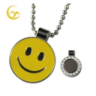 China Hot Sale Golf Ball Marker Pendant Necklace Durable For Necklace Pendant for sale