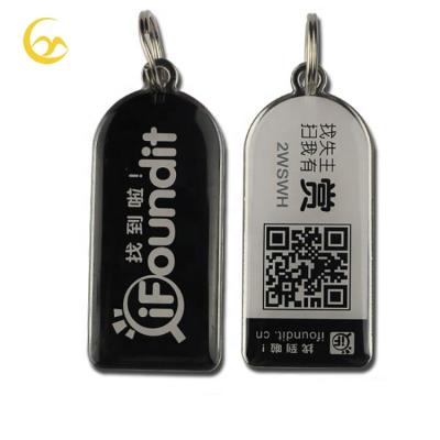 China Custom Name Tag Barcode Key Tag Key Chain Key Holder Hotel Key Chain for sale