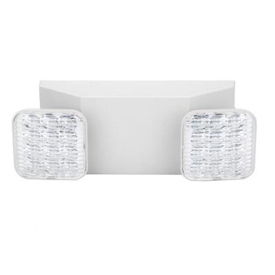 Cina IP30 Double Square Head ABS Plastic Emergency Light Price With Ni-Cd 3.6v Battery in vendita