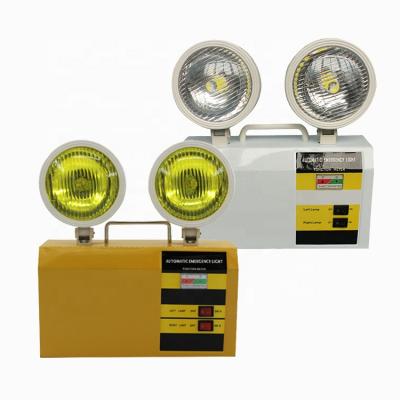 Cina Iron Steel Double Head Emergence Light Exit Lighting Supplier Emergency Lamp in vendita